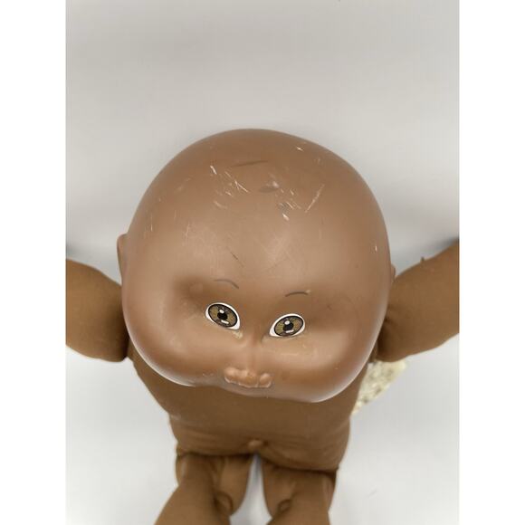 Cabbage Patch Kids Baby Vintage 1978 1982 Black African American Bald 14” - Picture 3 of 13